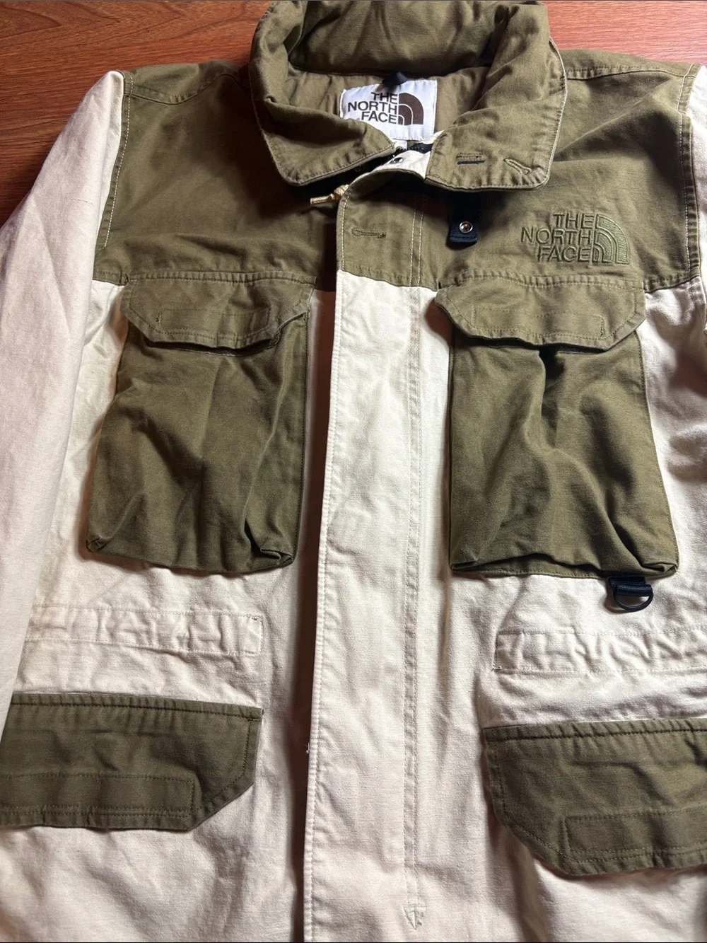 The North Face Men's large Olive & Cream M66 Field Jacket